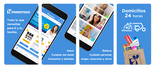 Farmatodo screens. Minders