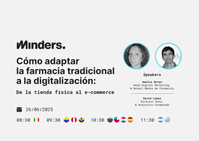 Webinar “Cómo adaptar la farmacia tradicional a la digitalización: de la tienda física al e-commerce”