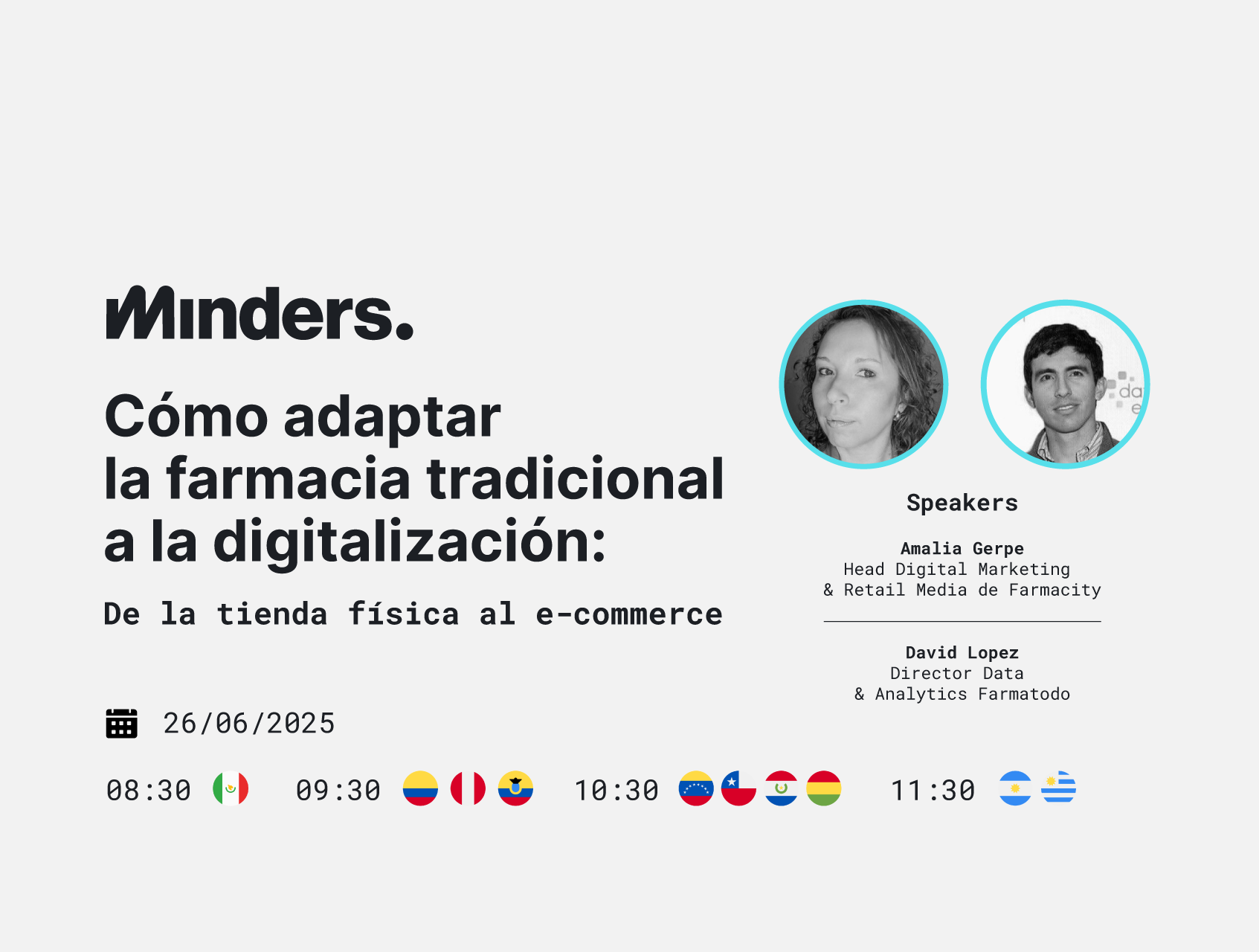 Webinar “Cómo adaptar la farmacia tradicional a la digitalización: de la tienda física al e-commerce”