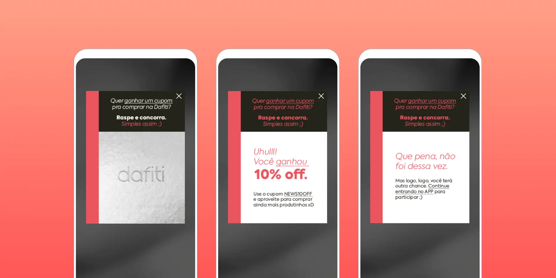 gamificação no e-commerce com mensagens in-app